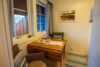 Dining area in the studio cabin