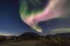 Northern Lights over the studio cabin