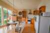 Kitchen and dinning area with panoramic view