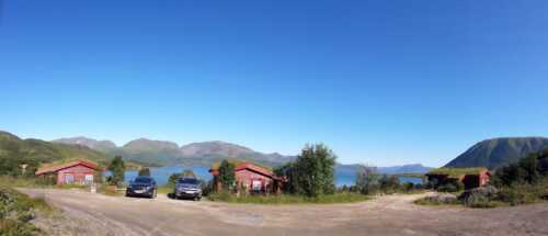 Two family wilderness cabins