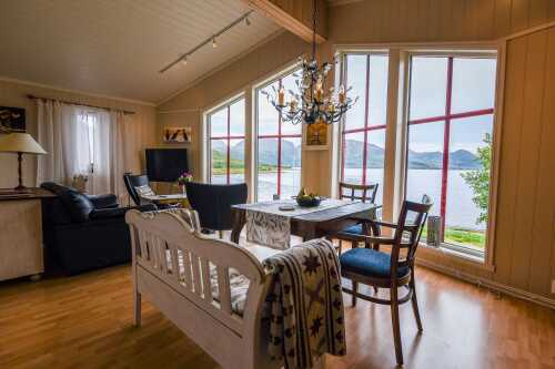 Nice and light living room in the panoramic apartment