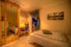Bedroom in the Aurora guest house